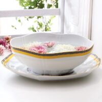 سرویس قاب و قدح هگزان ویلیج درجه 3 زرین