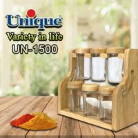 ست جا ادویه 6 تایی 2 طبقه یونیک UN1500
