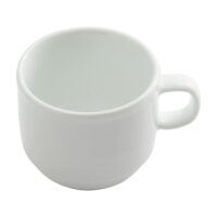 فنجان لاته هتلی 49  سفید (سایز 180) درجه عالی  زرین